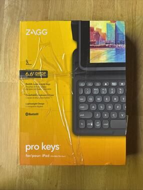 ZAGG Messenger Folio 2Keyboard&Case for Apple iPad 10.2"(Gen 9, 8, 7), iPad Pro